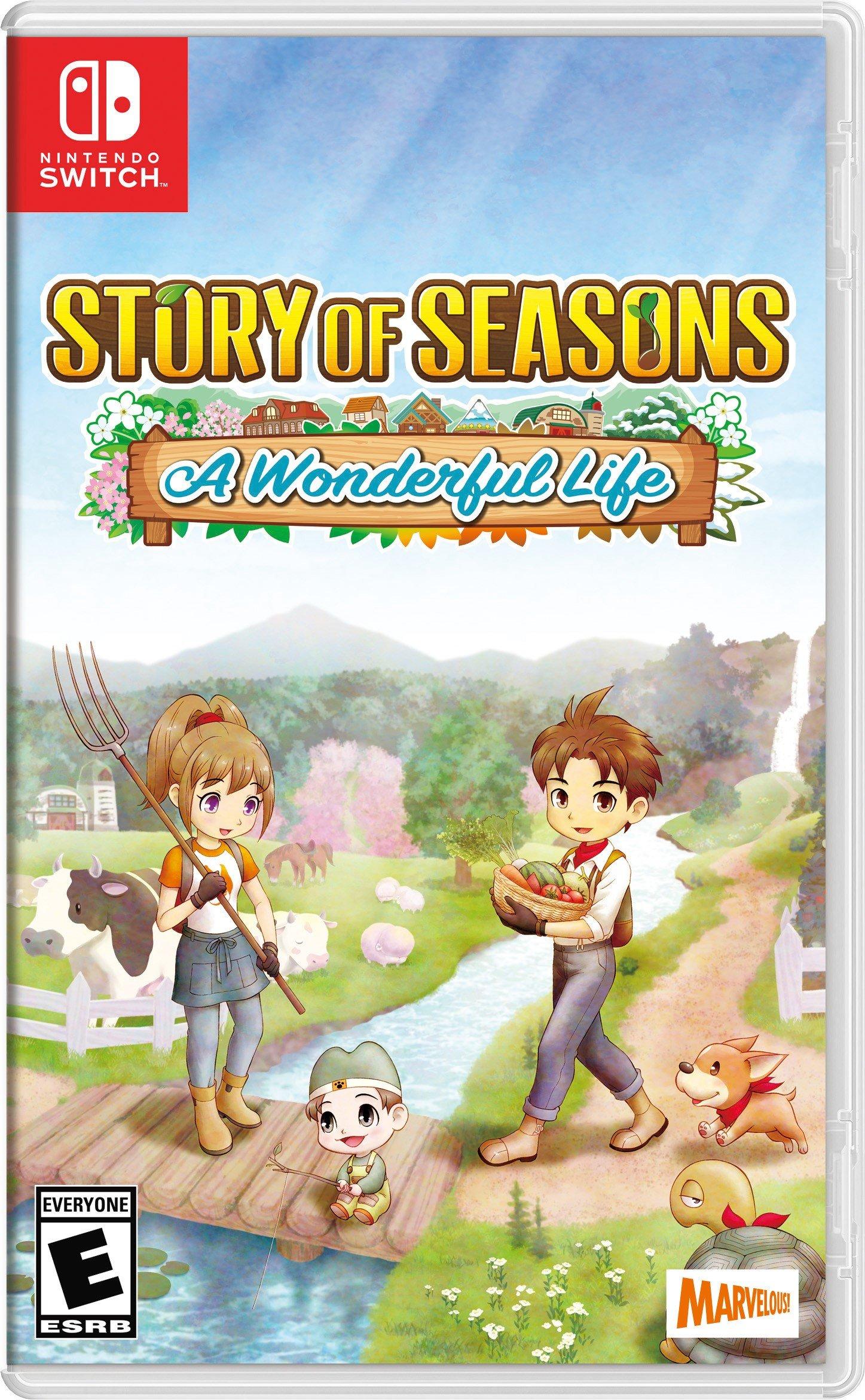 Story of Seasons: A Wonderful Life - Nintendo Switch, Nintendo Switch